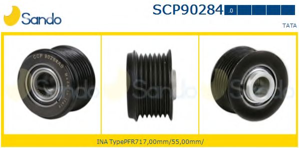 Ременный шкив, генератор SANDO SCP90284.0