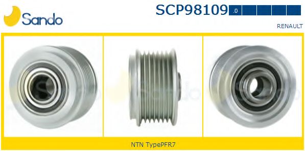 Ременный шкив, генератор SANDO SCP98109.0