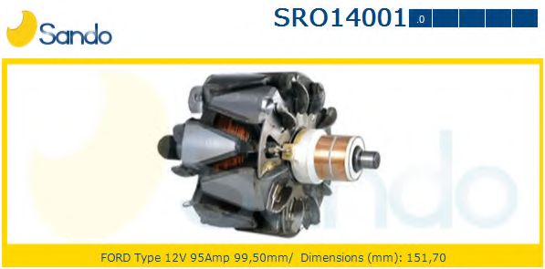 Ротор, генератор SANDO SRO14001.0