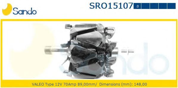 Ротор, генератор SANDO SRO15107.0