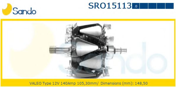 Ротор, генератор SANDO SRO15113.0