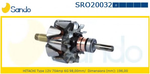 Ротор, генератор SANDO SRO20032.0