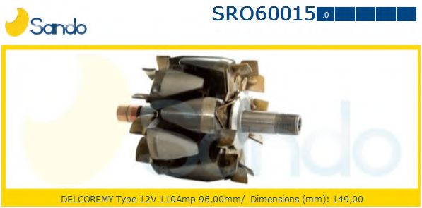 Ротор, генератор SANDO SRO60015.0
