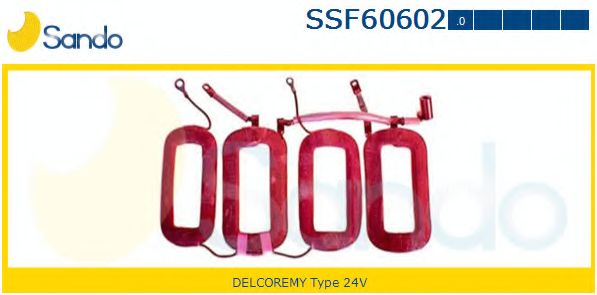 Обмотка возбуждения, стартер SANDO SSF60602.0