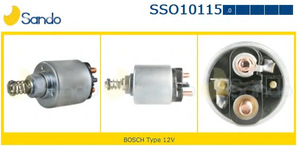 Тяговое реле, стартер SANDO SSO10115.0