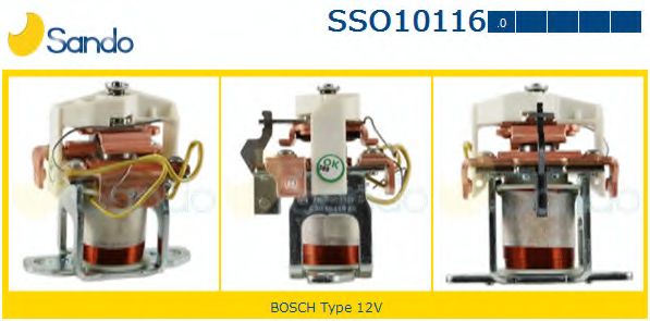 Тяговое реле, стартер HC-Cargo 130281