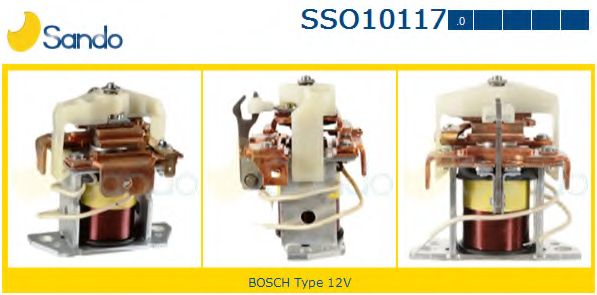 Тяговое реле, стартер SANDO SSO10117.0