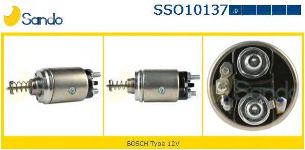 Тяговое реле, стартер SANDO SSO10137.0