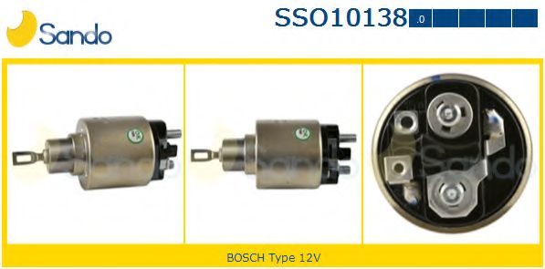 Тяговое реле, стартер SANDO SSO10138.0