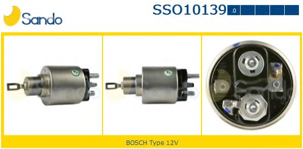 Тяговое реле, стартер SANDO SSO10139.0