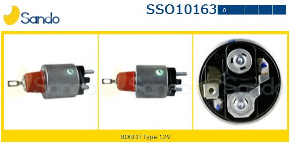 Тяговое реле, стартер SANDO SSO10163.0