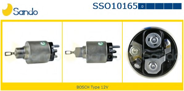 Тяговое реле, стартер SANDO SSO10165.0