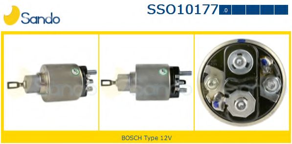 Тяговое реле, стартер SANDO SSO10177.0