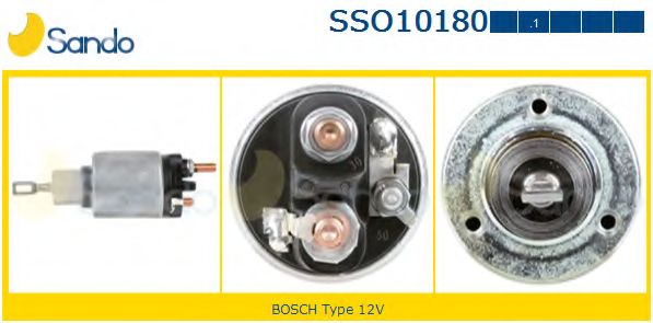Тяговое реле, стартер SANDO SSO10180.1