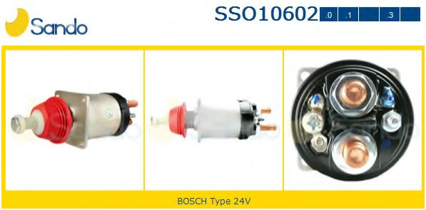 Тяговое реле, стартер EFEL 100590