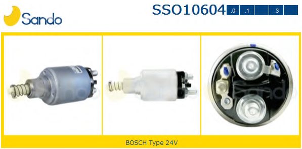Тяговое реле, стартер EFEL 10490