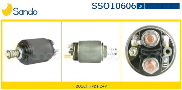 Тяговое реле, стартер SANDO SSO10606.0