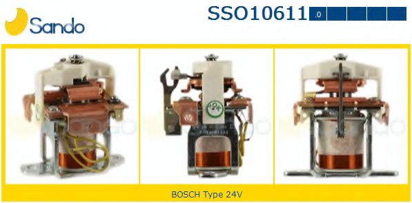Тяговое реле, стартер SANDO SSO10611.0
