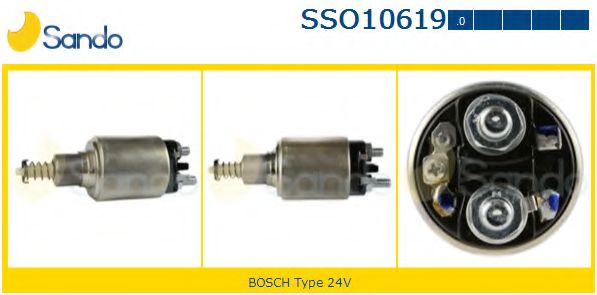 Тяговое реле, стартер SANDO SSO10619.0