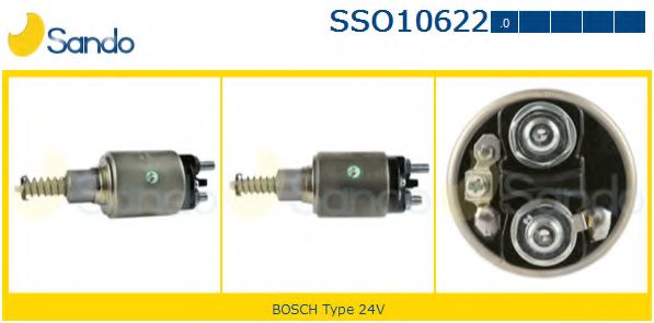Тяговое реле, стартер SANDO SSO10622.0