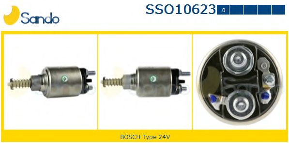 Тяговое реле, стартер SANDO SSO10623.0