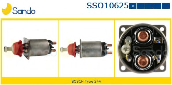 Тяговое реле, стартер SANDO SSO10625.0