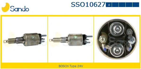 Тяговое реле, стартер SANDO SSO10627.0