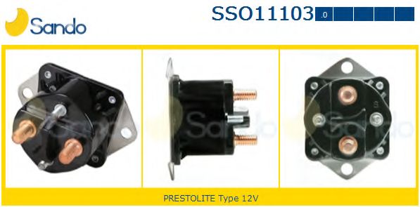 Тяговое реле, стартер PRESTOLITE ELECTRIC 15400