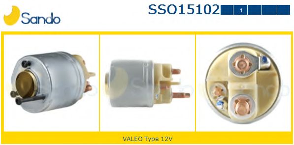Тяговое реле, стартер SANDO SSO15102.1