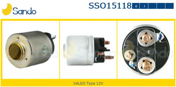 Тяговое реле, стартер SANDO SSO15118.0