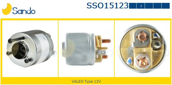 Тяговое реле, стартер SANDO SSO15123.1