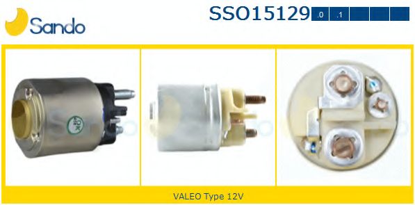 Тяговое реле, стартер SANDO SSO15129.0