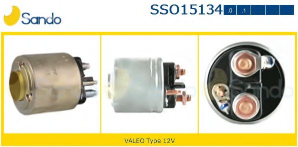 Тяговое реле, стартер SANDO SSO15134.0