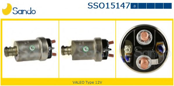 Тяговое реле, стартер SANDO SSO15147.0