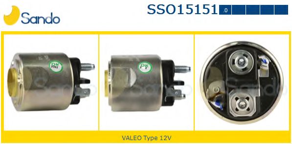 Тяговое реле, стартер SANDO SSO15151.0