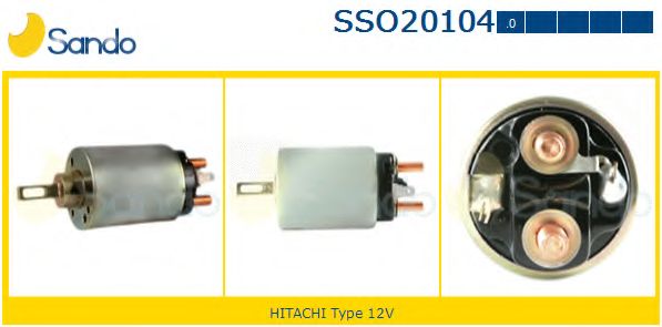 Тяговое реле, стартер SANDO SSO20104.0