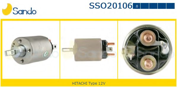 Тяговое реле, стартер SANDO SSO20106.0