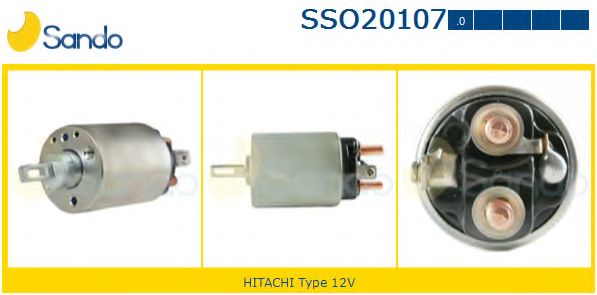 Тяговое реле, стартер SANDO SSO20107.0