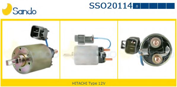 Тяговое реле, стартер SANDO SSO20114.0