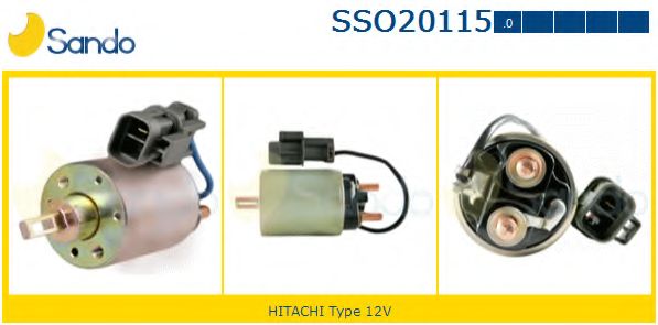 Тяговое реле, стартер SANDO SSO20115.0
