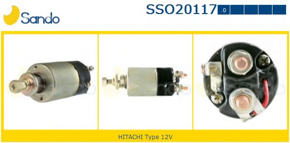 Тяговое реле, стартер SANDO SSO20117.0