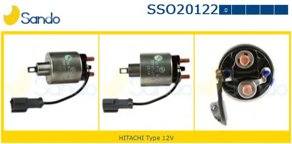 Тяговое реле, стартер SANDO SSO20122.0