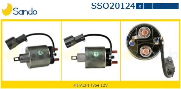 Тяговое реле, стартер SANDO SSO20124.0