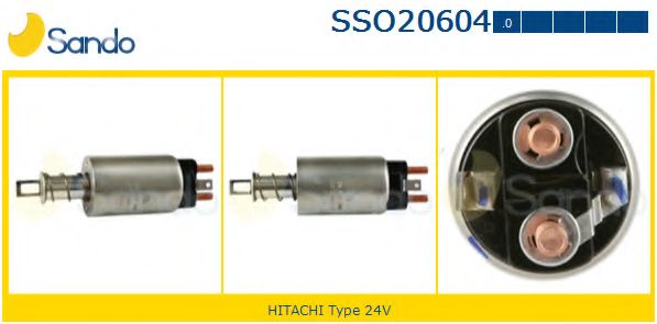 Тяговое реле, стартер SANDO SSO20604.0