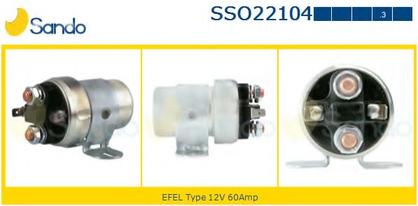 Тяговое реле, стартер EFEL 36572