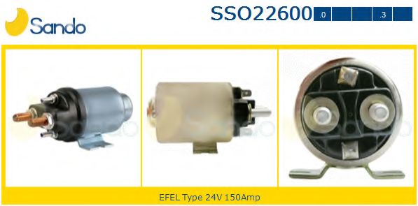 Тяговое реле, стартер SANDO SSO22600.0