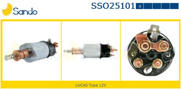 Тяговое реле, стартер SANDO SSO25101.0