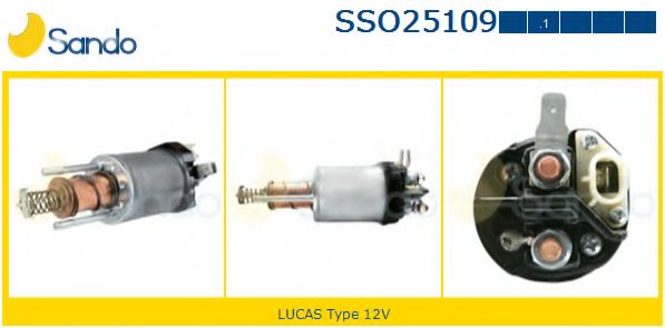 Тяговое реле, стартер SANDO SSO25109.1