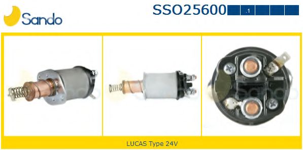 Тяговое реле, стартер SANDO SSO25600.1