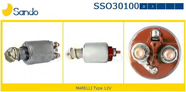 Тяговое реле, стартер SANDO SSO30100.0